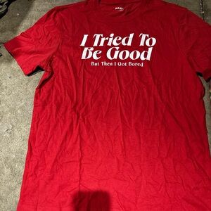 Old Navy Red Graphic Men's T-Shirt